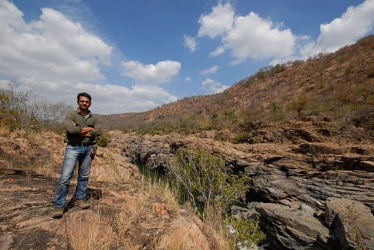 Anish Andheria at Cauvery Wildlife Sanctuary.