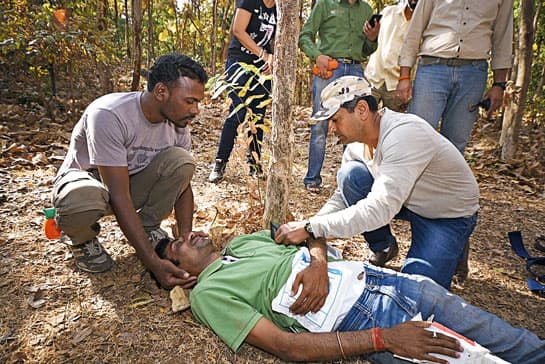 WCT has conducted diagnostic full-body check-ups and Trauma Care Management Training for over 16,000 frontline forest staff in several states.