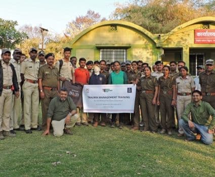 Attendees at a Trauma Management Training programme, held in collaboration with the Tulsi Foundation in February 2016.