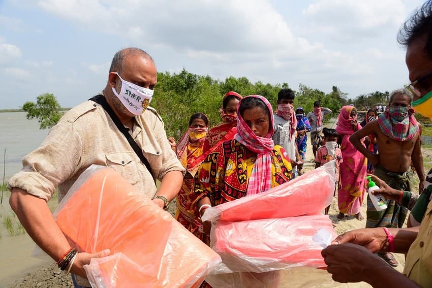 Cyclone Amphan: Relief Work in the Sundarbans