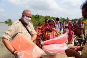 Cyclone Amphan: Relief Work in the Sundarbans