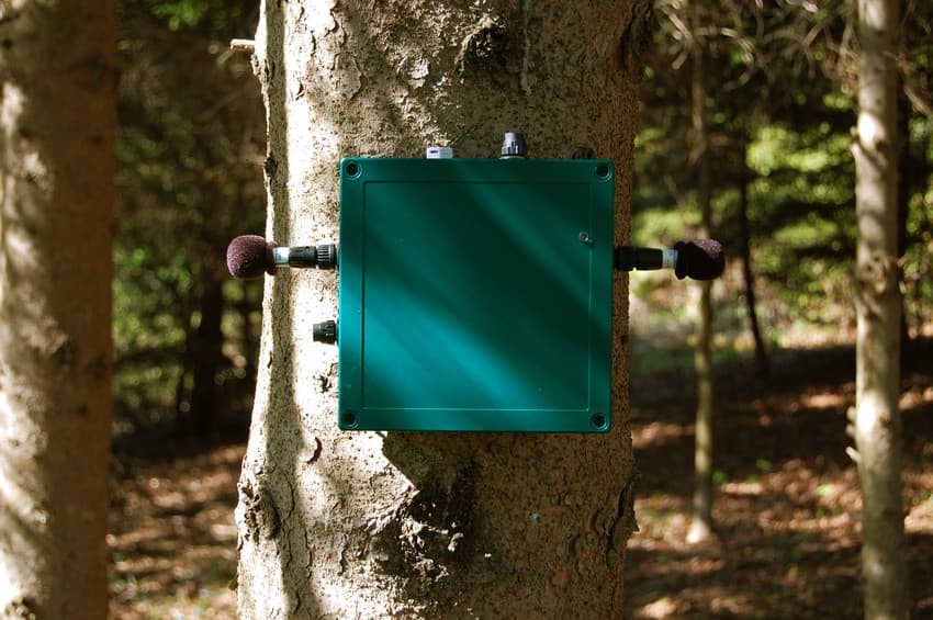 With sound recording devices, such as this acoustic recorder, and sound analysing softwares becoming more accessible, portable, affordable and cutting-edge, they are being widely used by researchers to study natural habitats over large areas.