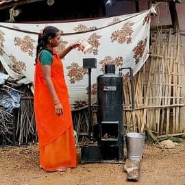 ‘Heater of Hope’ is the story of how an environmentally sustainable, energy efficient and affordable water heater project by the Wildlife Conservation Trust is likely to help reduce deforestation, improve human health, and reduce human-wildlife interactions, in villages around forests.