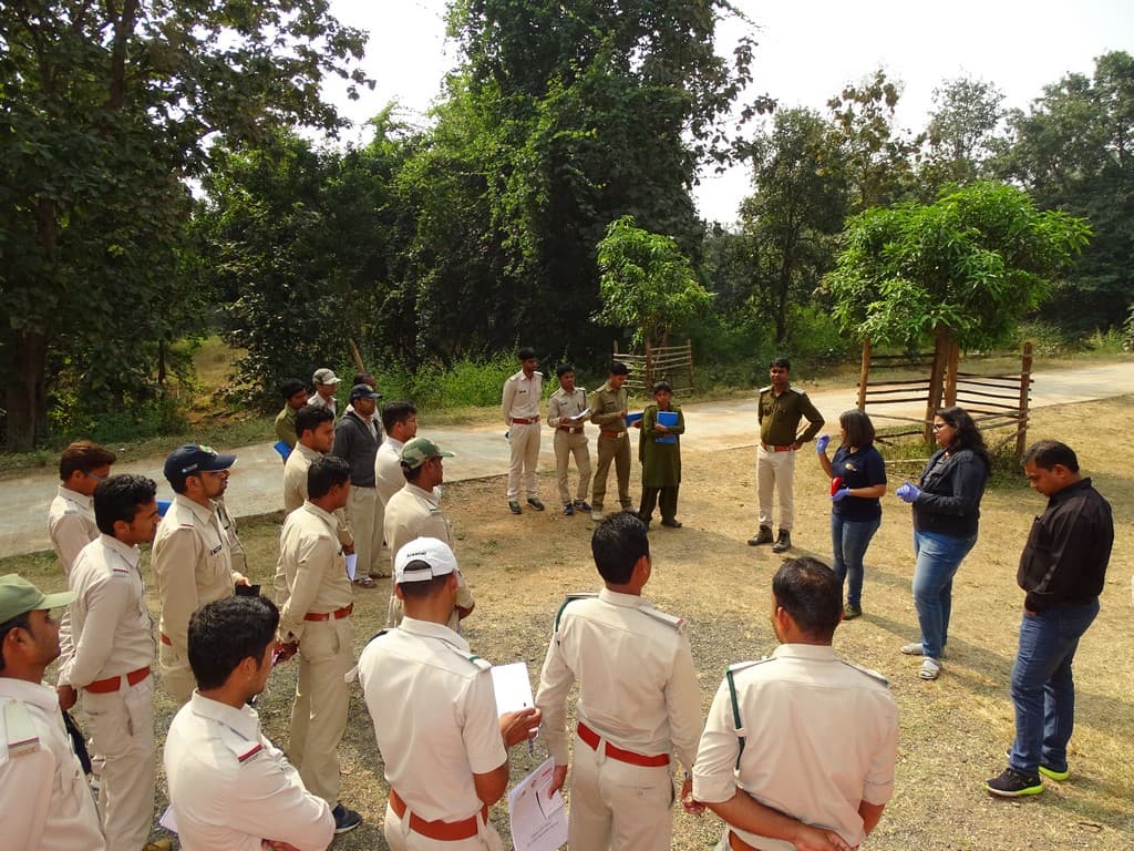 WCT’s law and forensics experts train a batch of frontline forest staff.