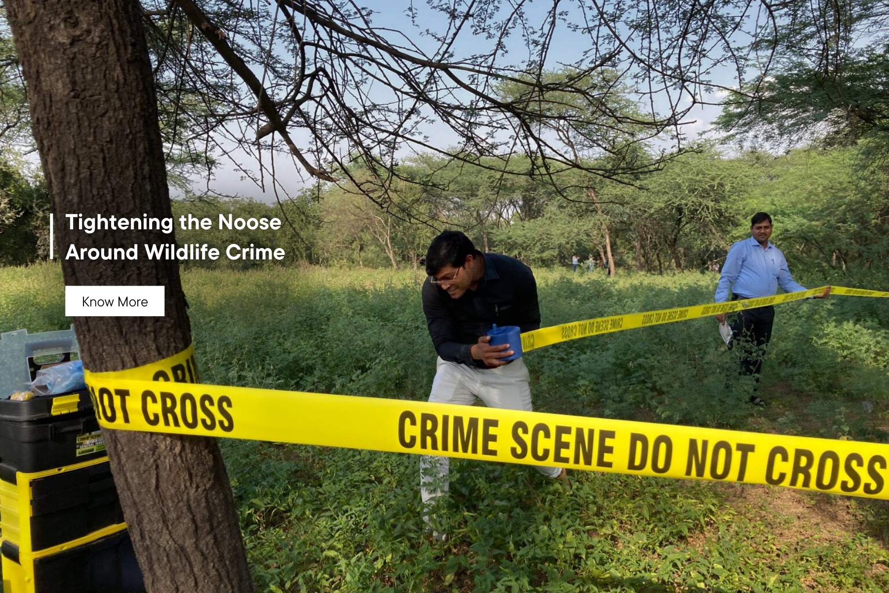 Combatting Wildlife Crime: Under this programme, WCT’s law enforcement, forensics, and legal experts carry out training, capacity building, and sensitisation initiatives for a wide range of stakeholders.